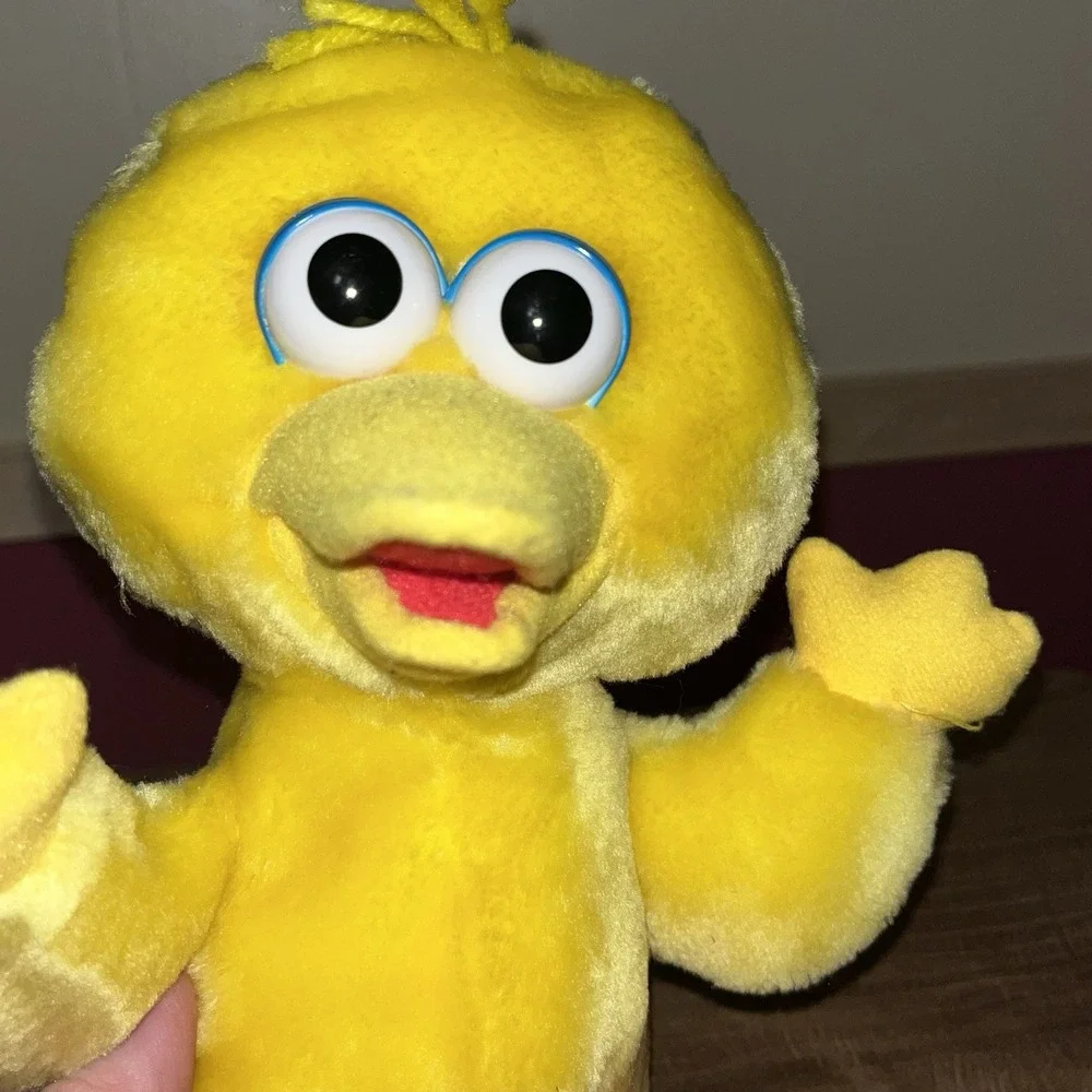 Baby Big Bird Tyco Sesame Street Tickle Me Plush Stuffed Animal Talking Vibrates